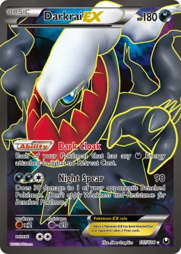 Darkrai-EX card