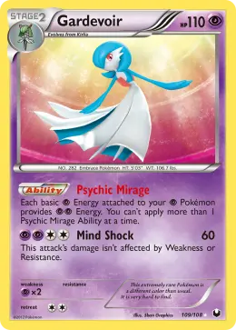 Gardevoir card