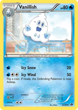 Vanillish card