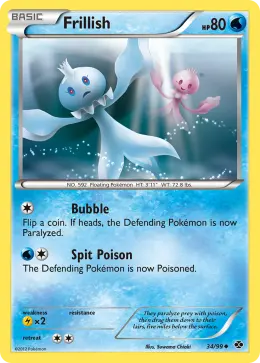 Frillish card