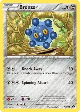 Bronzor card