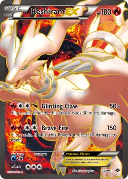 Reshiram-EX card