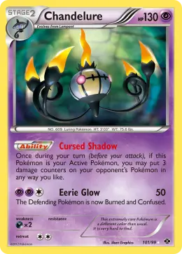 Chandelure card