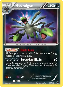 Hydreigon card