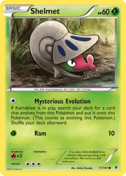 Shelmet card