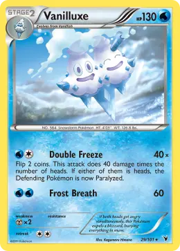 Vanilluxe card