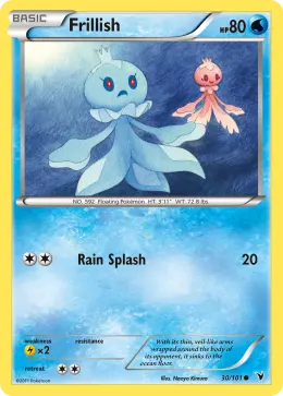 Frillish card