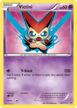 Victini card