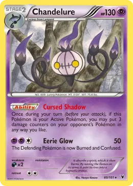 Chandelure card