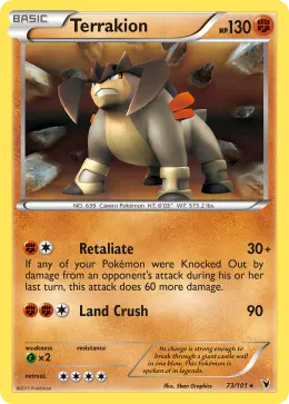 Terrakion card