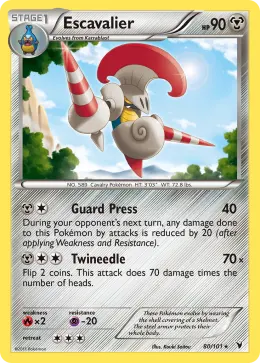 Escavalier card