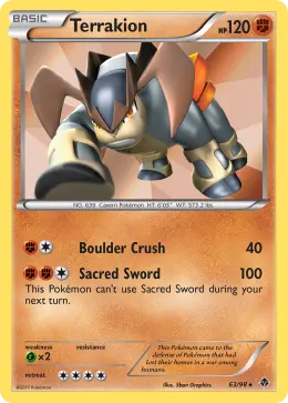 Terrakion card