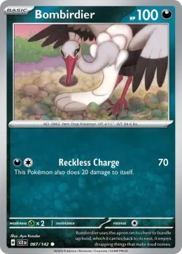 Bombirdier card