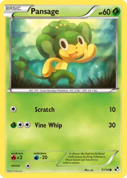 Pansage card