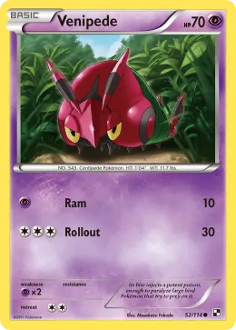 Venipede card