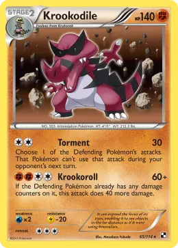 Krookodile card