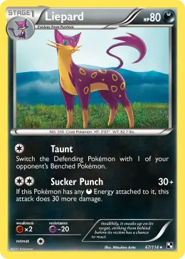 Liepard card