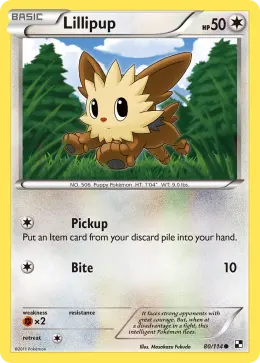 Lillipup card