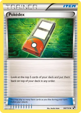 Pokédex card