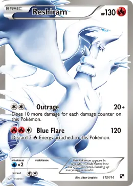 Reshiram card