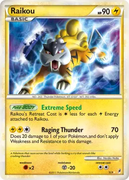 Raikou card
