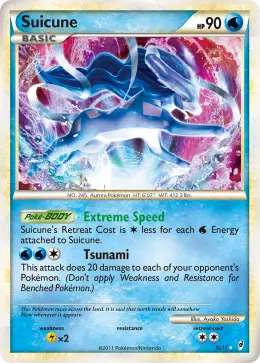 Suicune card