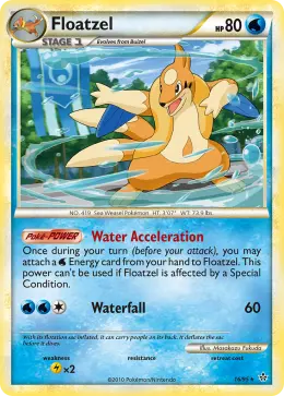 Floatzel card