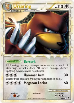 Ursaring card