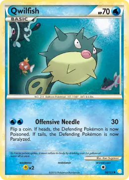 Qwilfish card