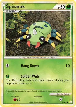 Spinarak card