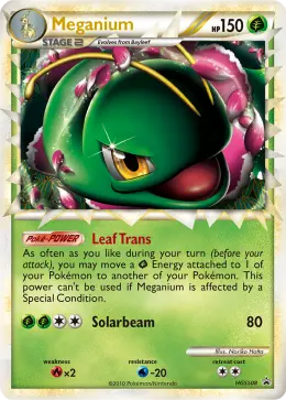 Meganium card