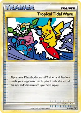 Tropical Tidal Wave card