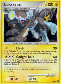 Luxray card