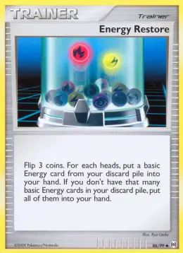 Energy Restore card