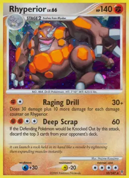 Rhyperior card