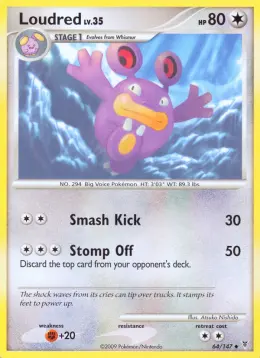 Loudred card