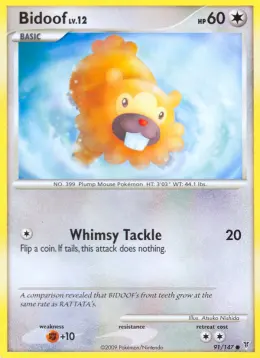 Bidoof card