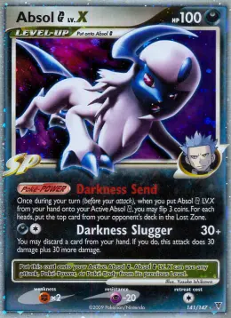 Absol G LV.X card