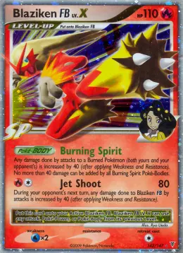 Blaziken FB LV.X card