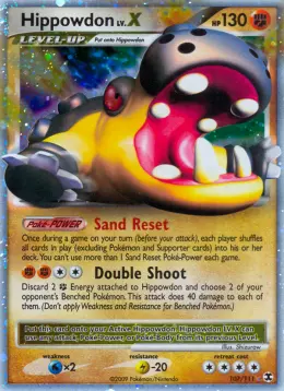 Hippowdon LV.X card