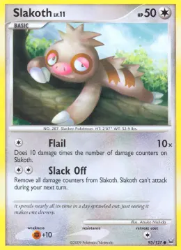 Slakoth card