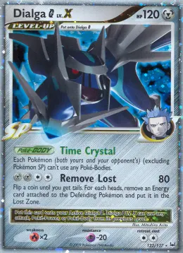 Dialga G LV.X card