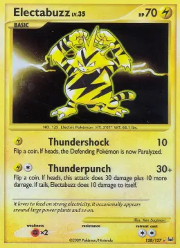 Electabuzz card