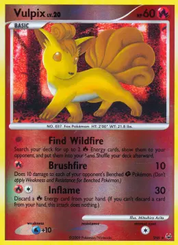 Vulpix card