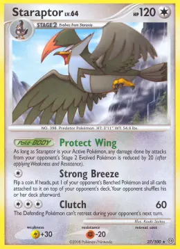 Staraptor card