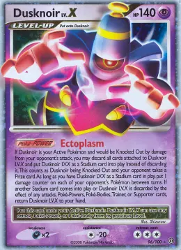 Dusknoir LV.X card