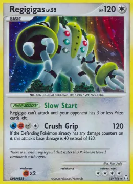 Regigigas card