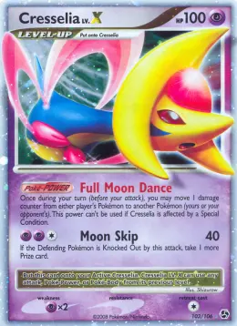 Cresselia LV.X card