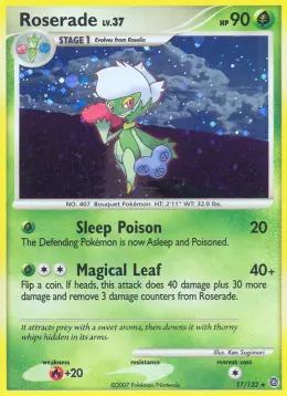 Roserade card