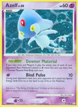 Azelf card